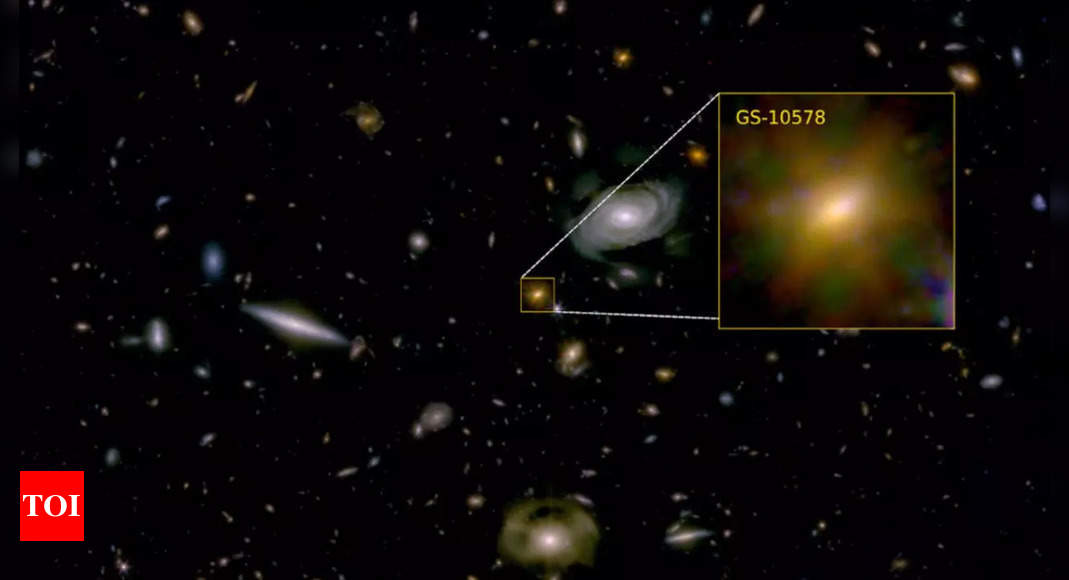 James Webb Space Telescope reveals how supermassive black holes starve galaxies of star formation | – Times of India