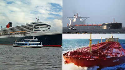 Largest ships in the world including Seawise Giant, Queen Mary 2, Valemax, and more