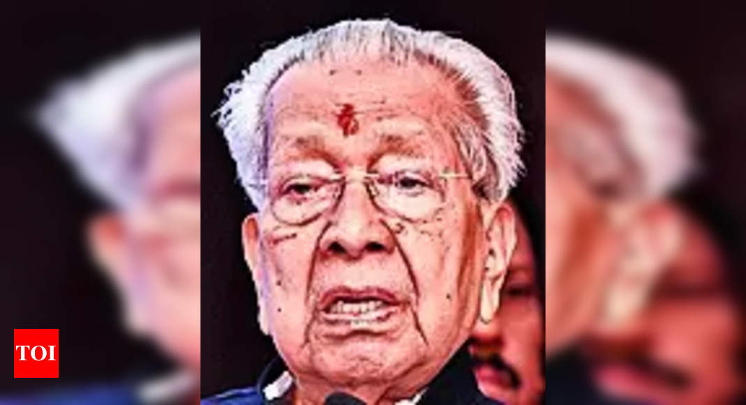 Former Governor Harichandan Hospitalized in Hyderabad