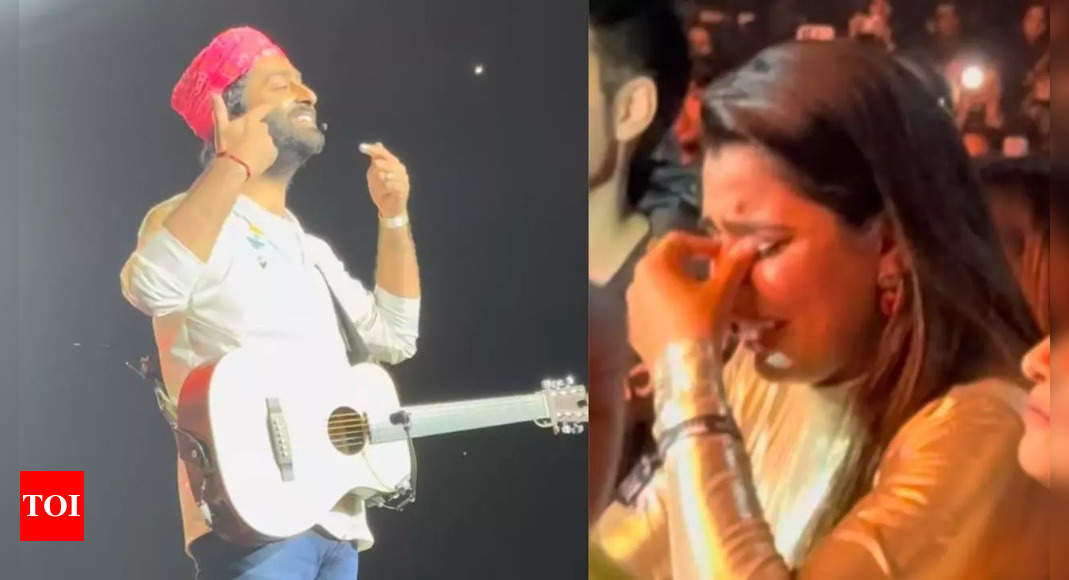 Arijit Singh Comforts Emotional Fan in London