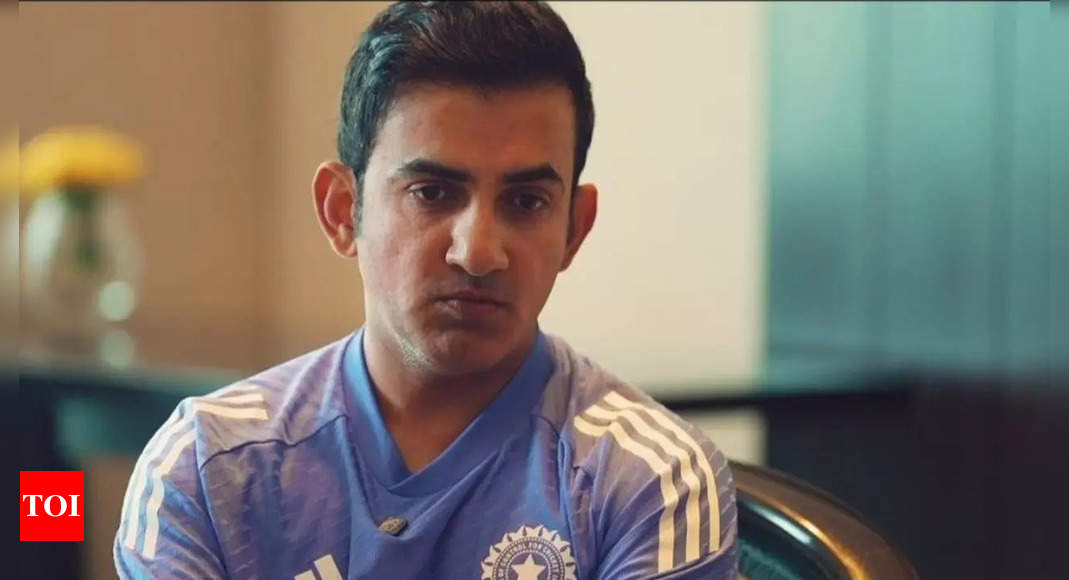 Gautam Gambhir Addresses Media Ahead of Test Series