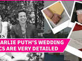 These Rare Pics Of Charlie Puth & Brooke Sansone's Intimate Wedding Ceremony Are Too Detailed