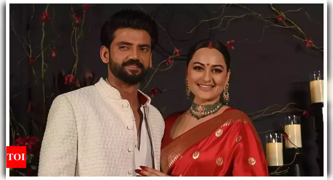 Sonakshi Sinha and Zaheer Iqbal Celebrate Marriage