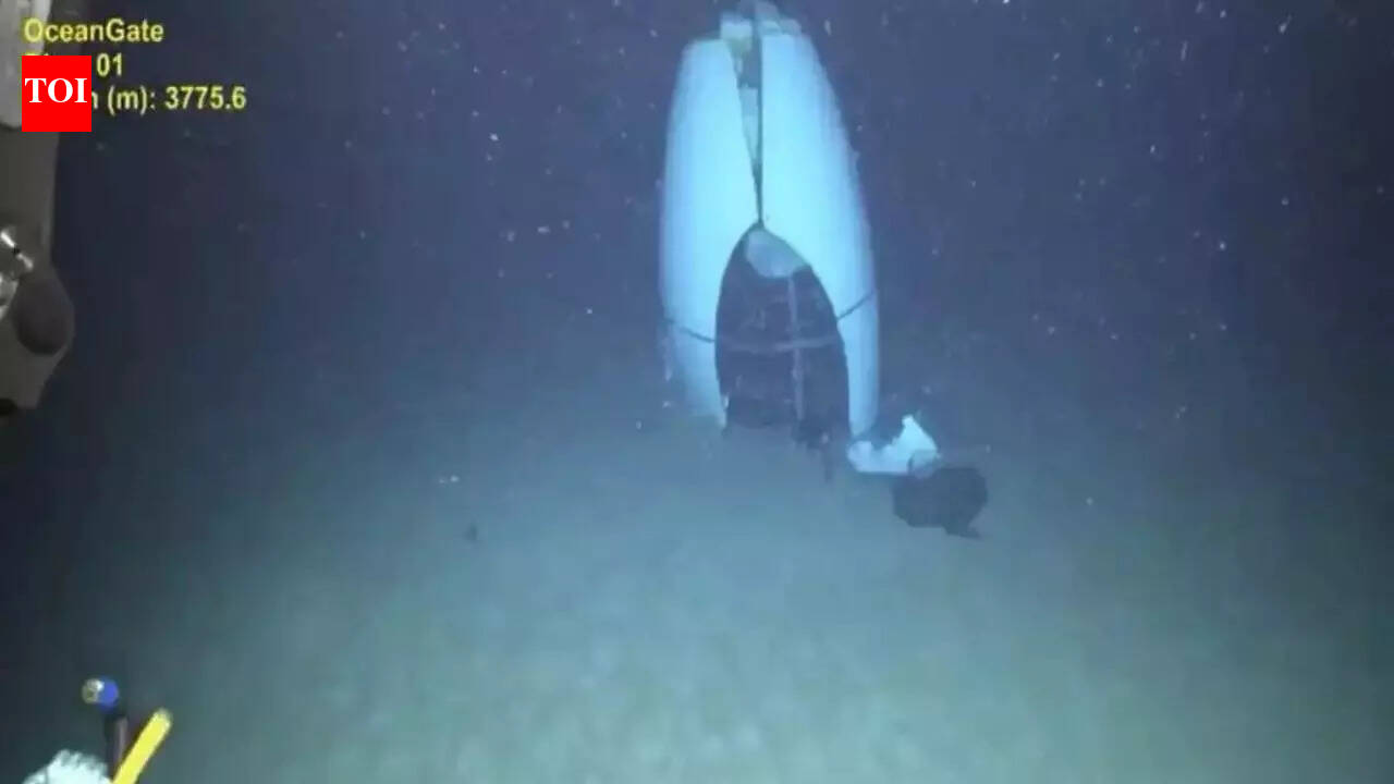 Chilling revelations: First image of imploded Titan submersible and ...