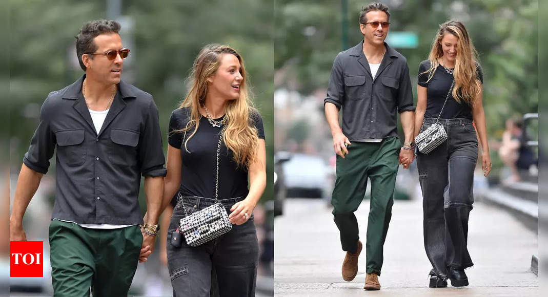 Ryan Reynolds and Blake Lively Stroll in NYC