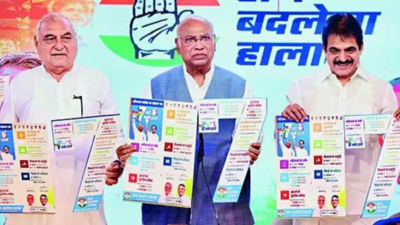 Caste census, MSP legal shield, OPS & more: Congress unveils '7Gs'