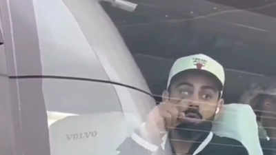 'That one': Virat Kohli brings one particular fan to his staff's notice - Watch