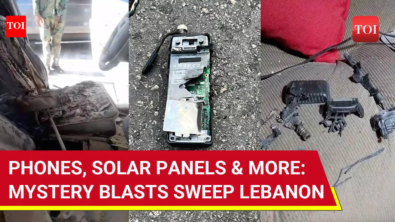 Lebanon Burns: Hezbollah Discards Batteries After Solar Panels, Mobile ...
