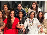 Dia Mirza shares pics from Shabana Azmi's b'day