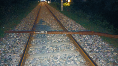 Another train sabotage? Iron pole placed across railway track in Uttarakhand