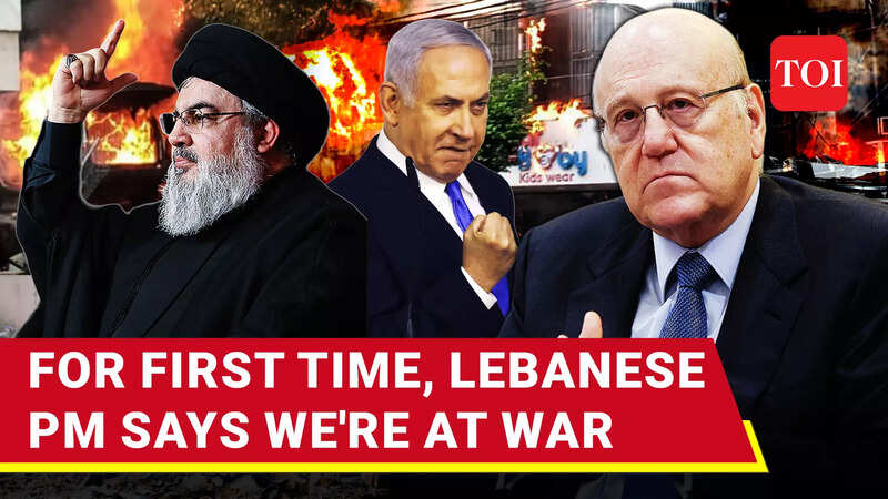 Not Hezbollah, Lebanese PM Declares 'State of War'; Alarming Escalation ...