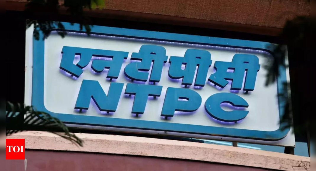 NTPC surges over 2% as its renewable arm aims to raise Rs 10,000 crore via IPO – Times of India