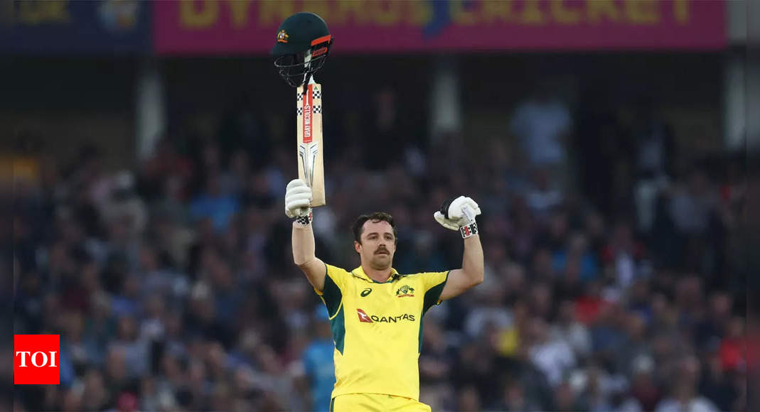 Big hundred! Travis Head stars in Australia’s massive chase to win 1st ODI against England | Cricket News – Times of India