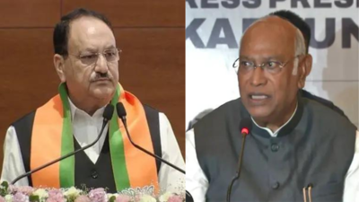 Congress insulted PM 110 times in 10 yrs: Nadda to Kharge