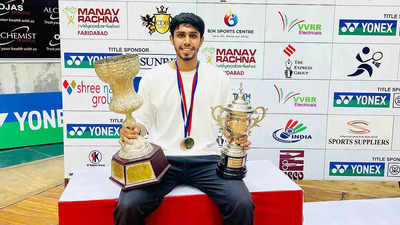 Rajasthan teenager Sanskar Saraswat wins All India junior ranking badminton singles title