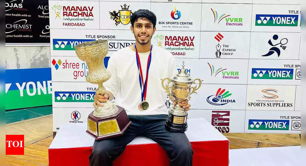Rajasthan teenager Sanskar Saraswat wins All India junior ranking badminton singles title | Badminton News