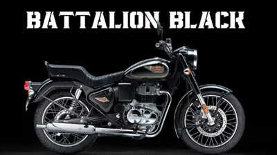 Royal Enfield Bullet 'Battalion Black' launched at Rs 1.75 lakh: What's new