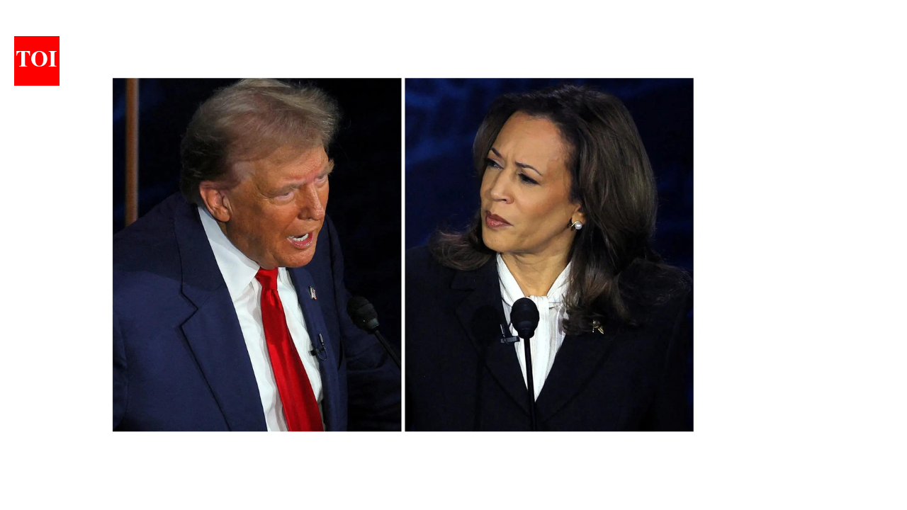 US elections: Polls reveal where Donald Trump and Kamala Harris stand ...