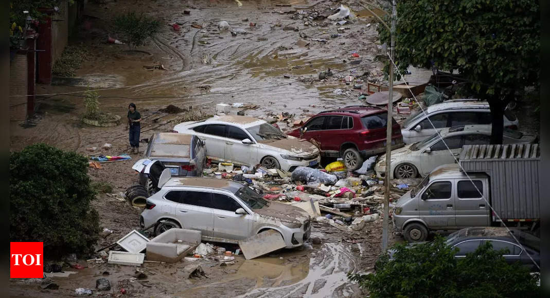 ‘Typhoon Pulasan’: Second typhoon hits Shanghai days after a historic storm – Times of India