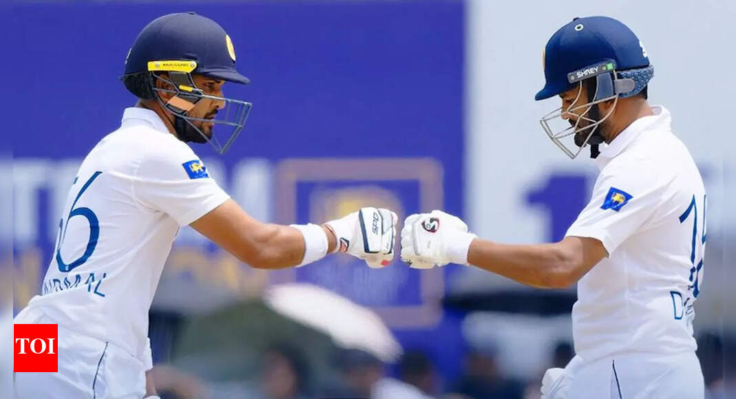 Karunaratne, Chandimal fire as SL take control of first NZ Test