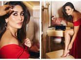 Kareena makes jaws drop in her red-hot gown: Pics