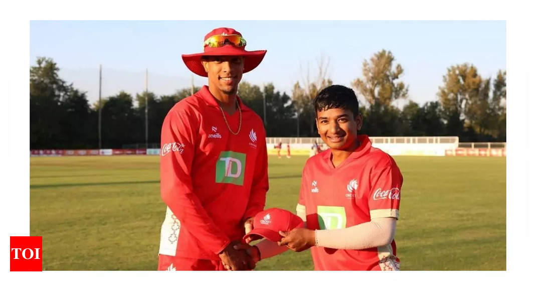 Thrilled to have debuted for Canada: Ansh Patel | Cricket News – Times of India