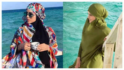 Bigg Boss fame Sana Khan on her photos wearing Abayas going viral ...