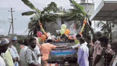 Watch: Viral video shows villagers bidding farewell to 16-year-old ...