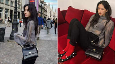 'True Beauty' star Moon Ga Young makes heads turns in Italy with a bold look!