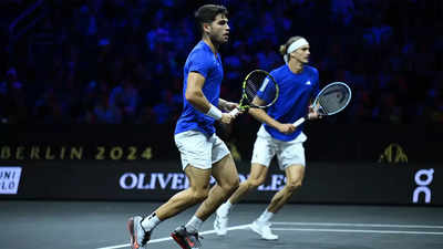 Carlos Alcaraz suffers defeat in his Laver Cup debut