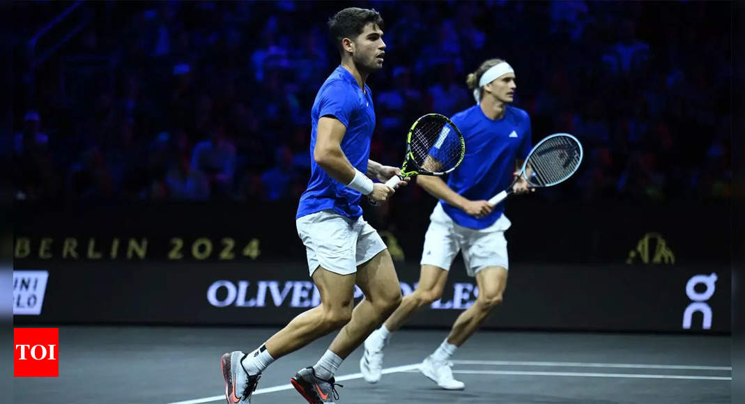 Carlos Alcaraz suffers defeat in his Laver Cup debut | Tennis News – Times of India