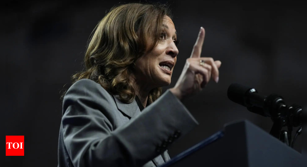 US elections: Let’s not pay too much attention to the polls, says Kamala Harris – Times of India