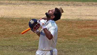 Rishabh Pant marks Test comeback with record-equalling century