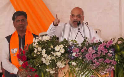 Amit Shah targets Congress, NC, PDP in Mendhar: 'This election is going to end rule of three families in J&K'