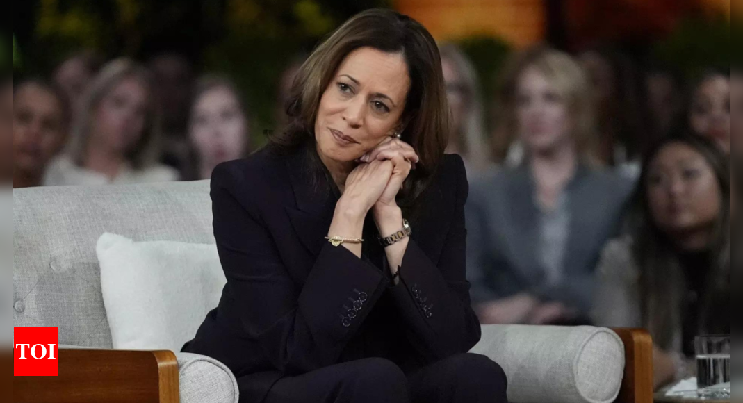 ‘She’s a very busy person,’ says Harris’ advisor as MAGA accuses her of avoiding interviews – Times of India