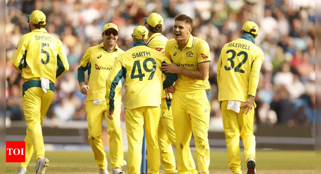 England vs Australia 2nd ODI Highlights: Australia beat England by 68 runs  – The Times of India