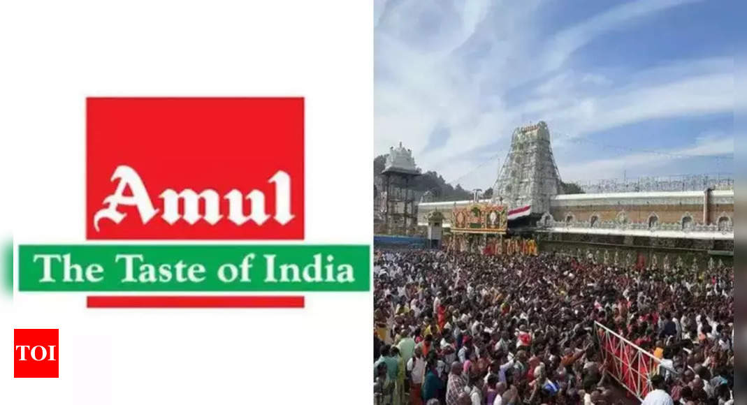 Tirumala Prasadam row: Amul lodges FIR against X users for spreading ‘misinformation’ that ‘Amul’ ghee used in Tirupati laddus | Ahmedabad News