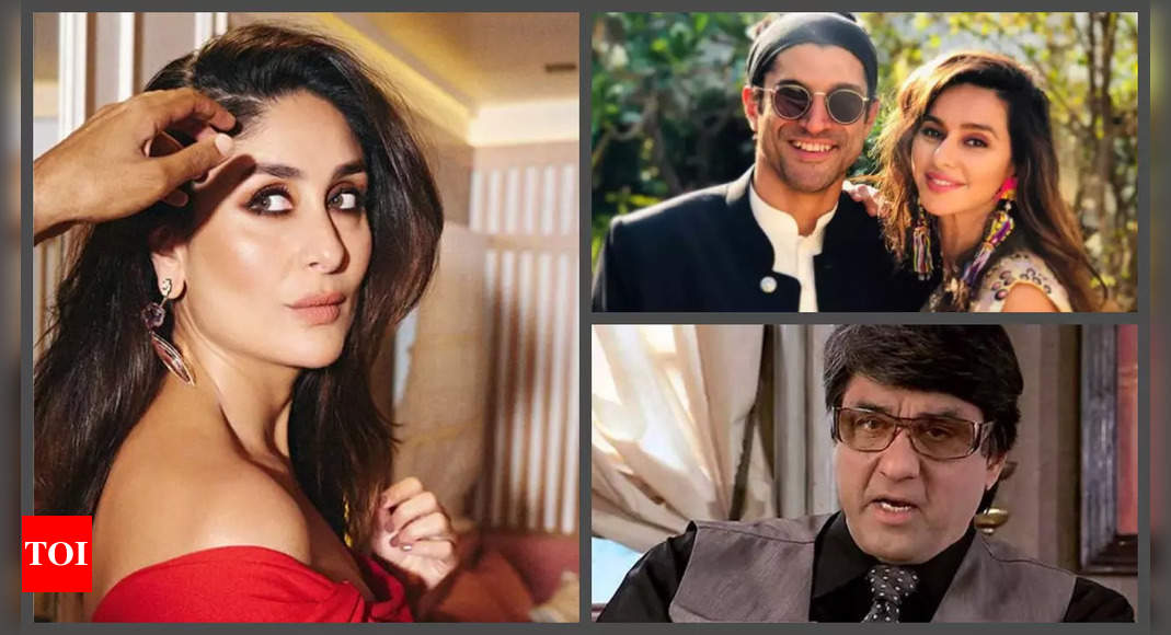 Mukesh Khanna slams big stars, Kareena Kapoor celebrates 44th birthday, Shibani Dandekar on marrying Farhan Akhtar: Top 5 entertainment news of the day | – Times of India