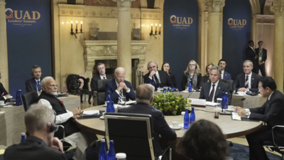 Quad leaders express deep concerns over 'raging war' in Ukraine, 'humanitarian crisis' in Gaza