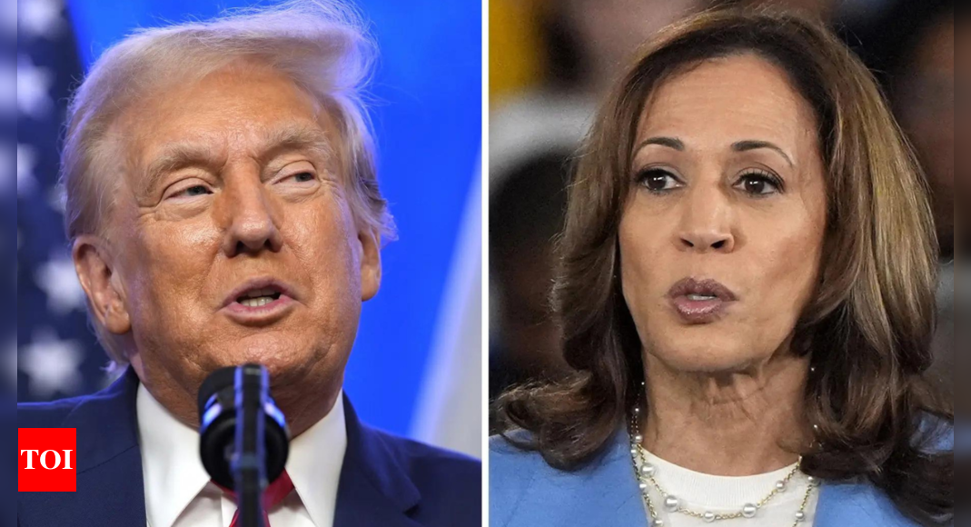 Trump says ‘too late’ after Harris accepts another debate proposal – Times of India