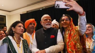 Prime Minister Modi engages with Indian community in New York