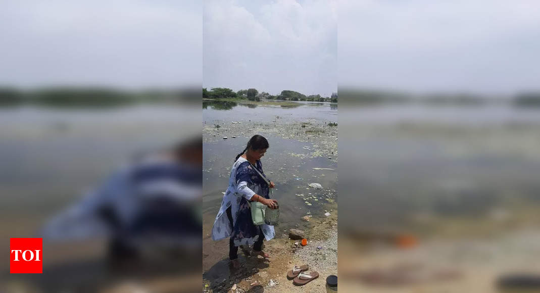 Sakhi Lake: Sakhi Lake Suffers Severe Pollution from Pharmaceutical Waste: A Call to Action | Hyderabad News