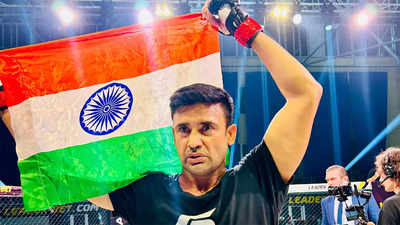 Sangram Singh becomes first Indian male wrestler to win MMA fight