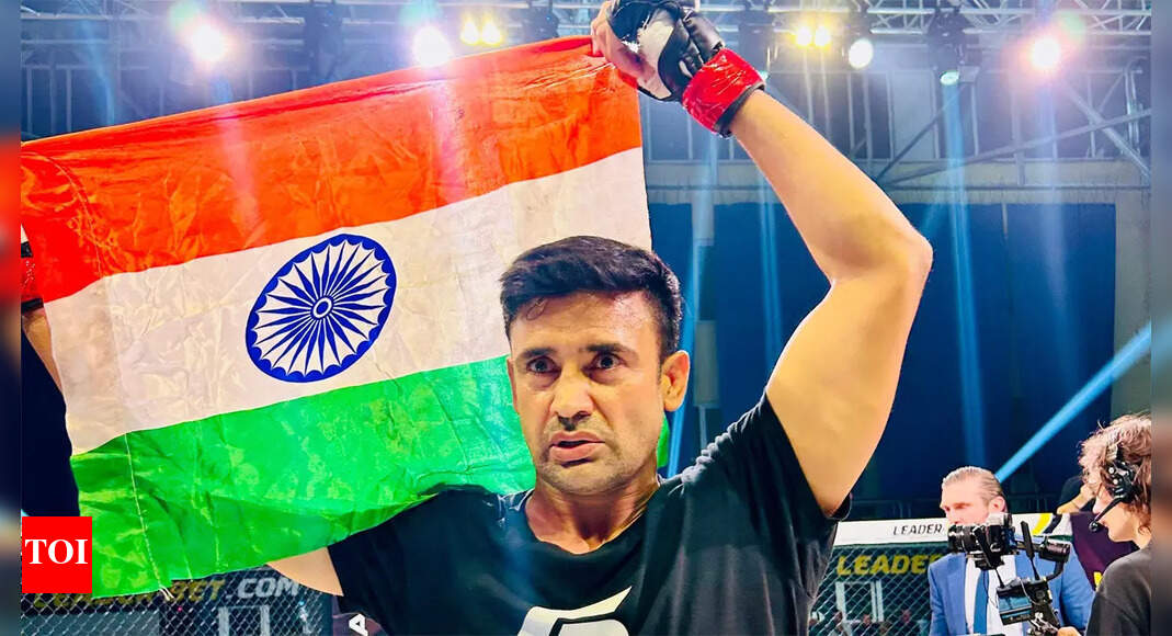 Sangram Singh becomes first Indian male wrestler to win MMA fight ...
