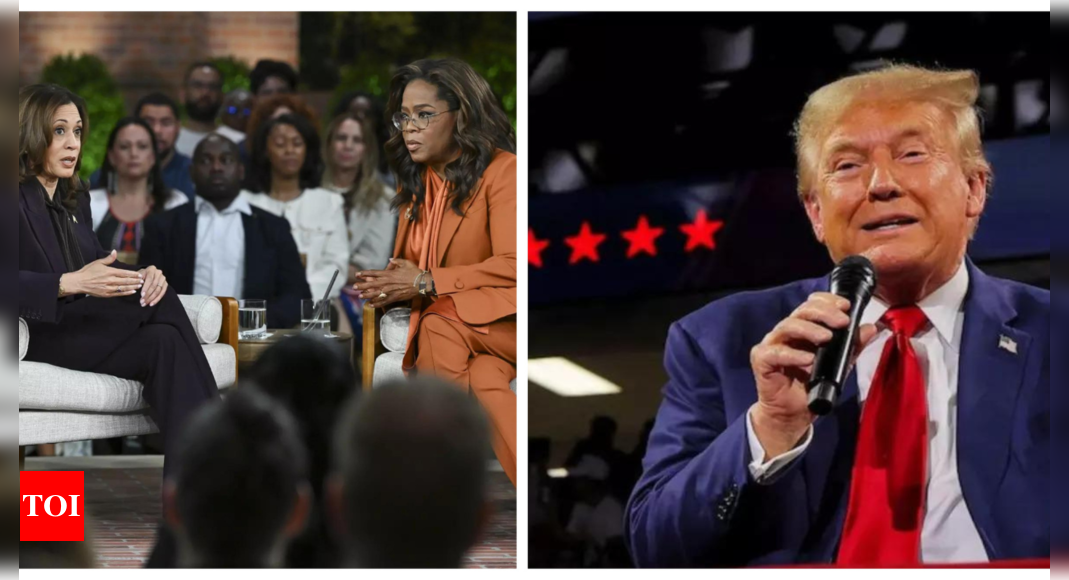 Oprah Winfrey: ‘This isn’t real Oprah…’: Trump hate-reviews interview, says Kamala looked really…