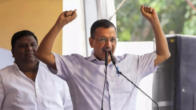 Kejriwal slams PM, poses five queries to RSS chief