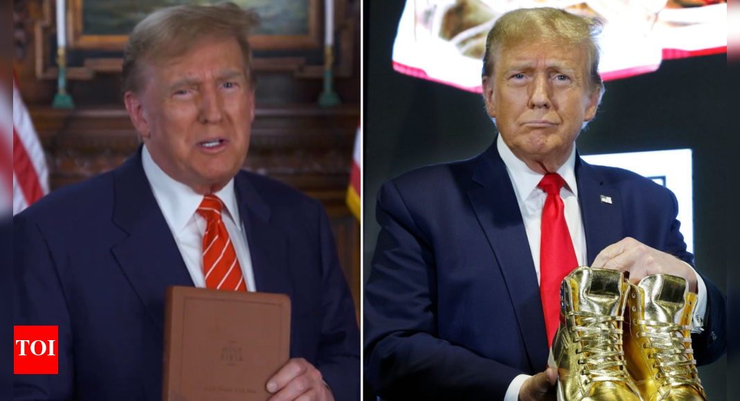 From Bibles to Sneakers: The weird Trump merch you should purchase now