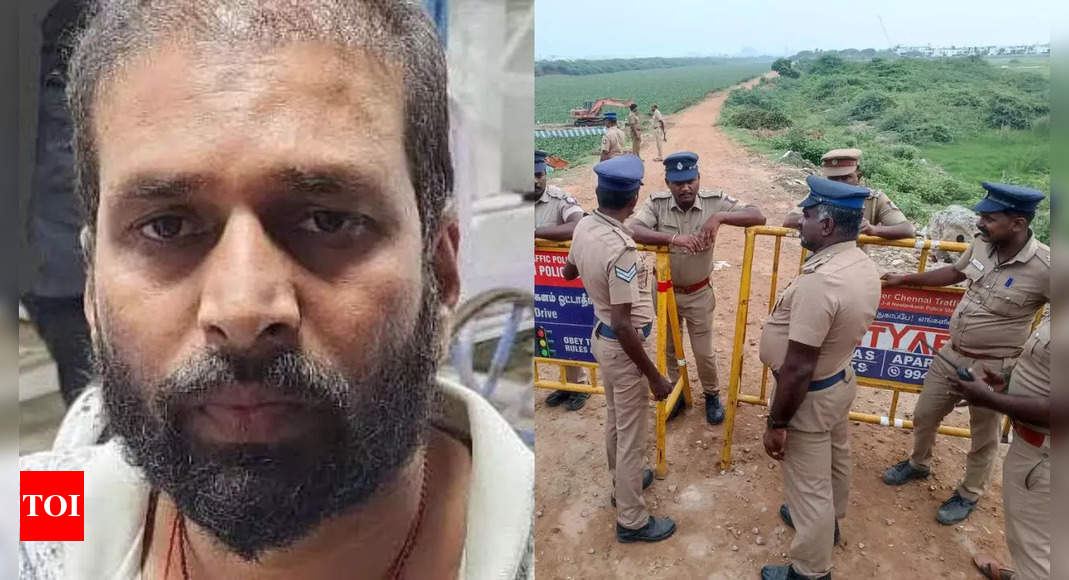 Police gun down A+ category rowdy linked to Armstrong murder case in Chennai | Chennai News