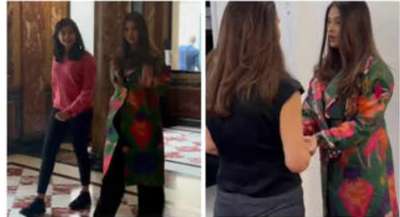 Amidst constant rumors surrounding her personal life, Aishwarya Rai spotted wearing her wedding ring in Paris: video inside