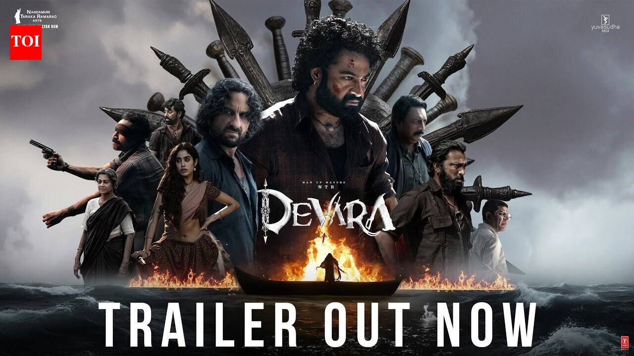 Devara: Part - 1 Movie Review: Jr NTR shines in a visually stunning yet ...